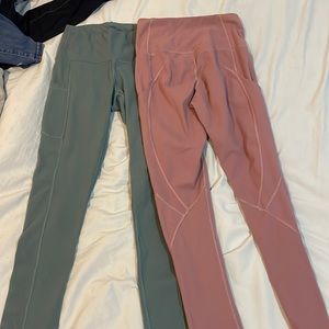 2 pairs of leggings, super soft